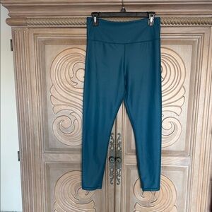 Teal High-Waisted Leggings